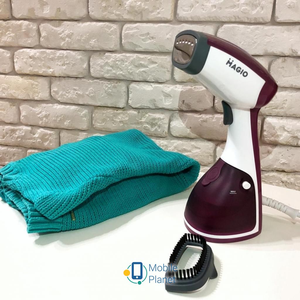 Отпариватель для одягу Magio MG-325 (UA) Потужність: 1100 Вт; Подача пара: 20