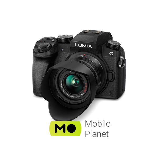 Panasonic DMC-G7 Kit 14-42mm Black (DMC-G7KEE-K) (UA) Тип фотокамер: Системний;