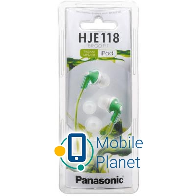PANASONIC RP-HJE118GU-G Тип: музыка и развлечения; Тип