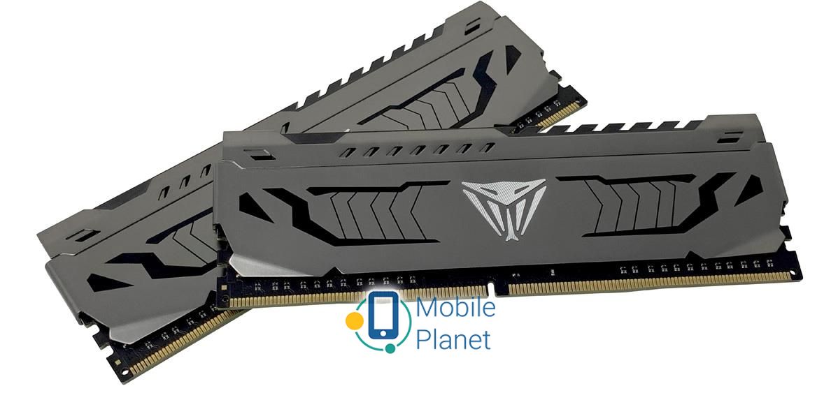 Patriot 32GB 3200MHz Viper Steel CL16 (2x16GB) (PVS432G320C6K) EU Тип пам'яті: DDR4; Місткість