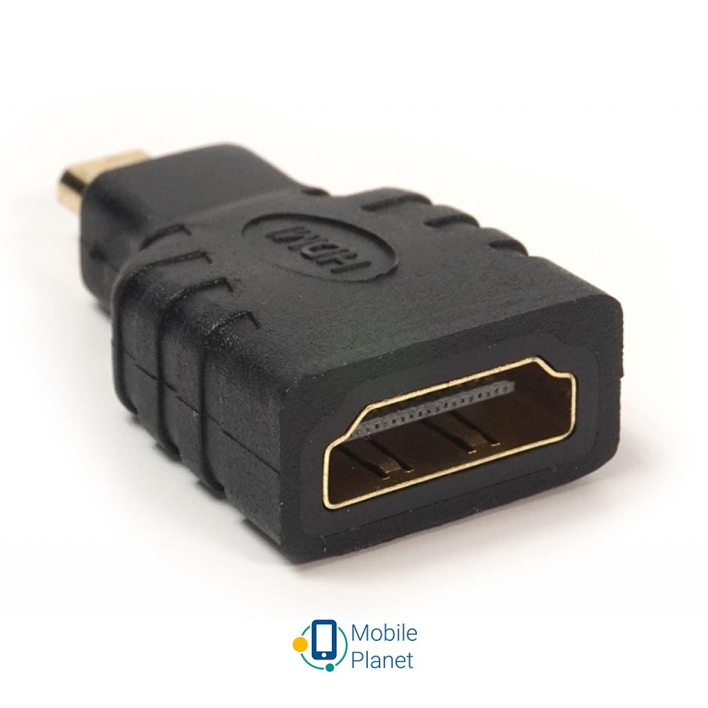 Перехідник HDMI to microHDMI PowerPlant (KD00AS1298) (UA) Модель  hdmi до microhdmi 
