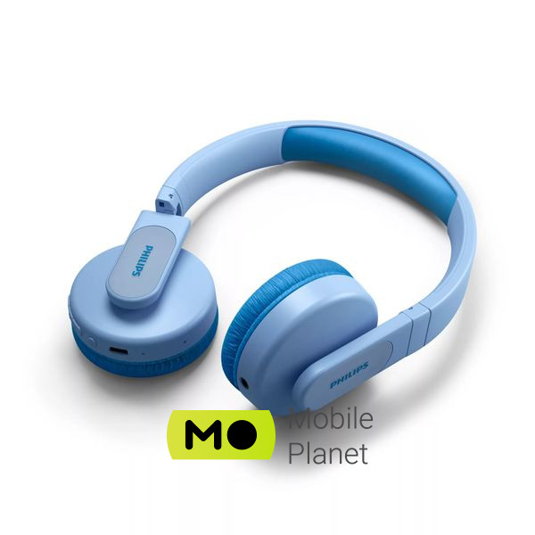 Philips Kids TAK4206 On-ear Colored light panels Wireless Blue (TAK4206BL/00) (UA) Тип музика та розваги, дитячі