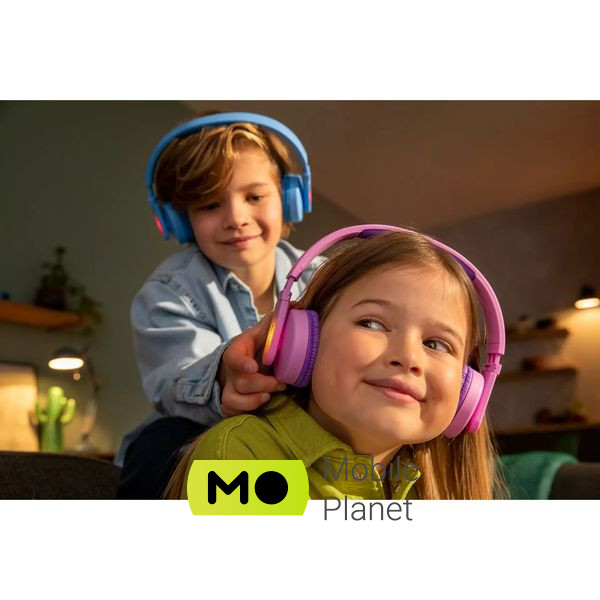Philips Kids TAK4206 On-ear Colored light panels Wireless Blue (TAK4206BL/00) (UA) Конструкція накладні