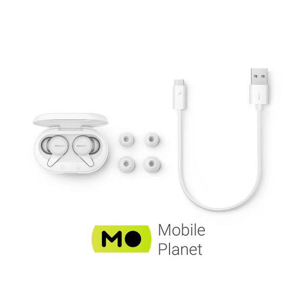 Philips TAT1207 True Wireless IPX4 White (TAT1207WT/00) (UA) Тип TWS (True Wireless Stereo)