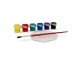 Планер метальний J-Color Hawk 600мм c комплектом фарб (JC-30316)