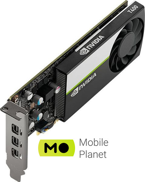 PNY Quadro T400 4GB DDR6 (VCNT400-4GB-PB) EU Графическая система  Quadro T400