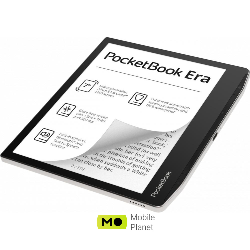 PocketBook 700 Era Stardust Silver (PB700-U-16-WW) Діагональ, дюйми 7