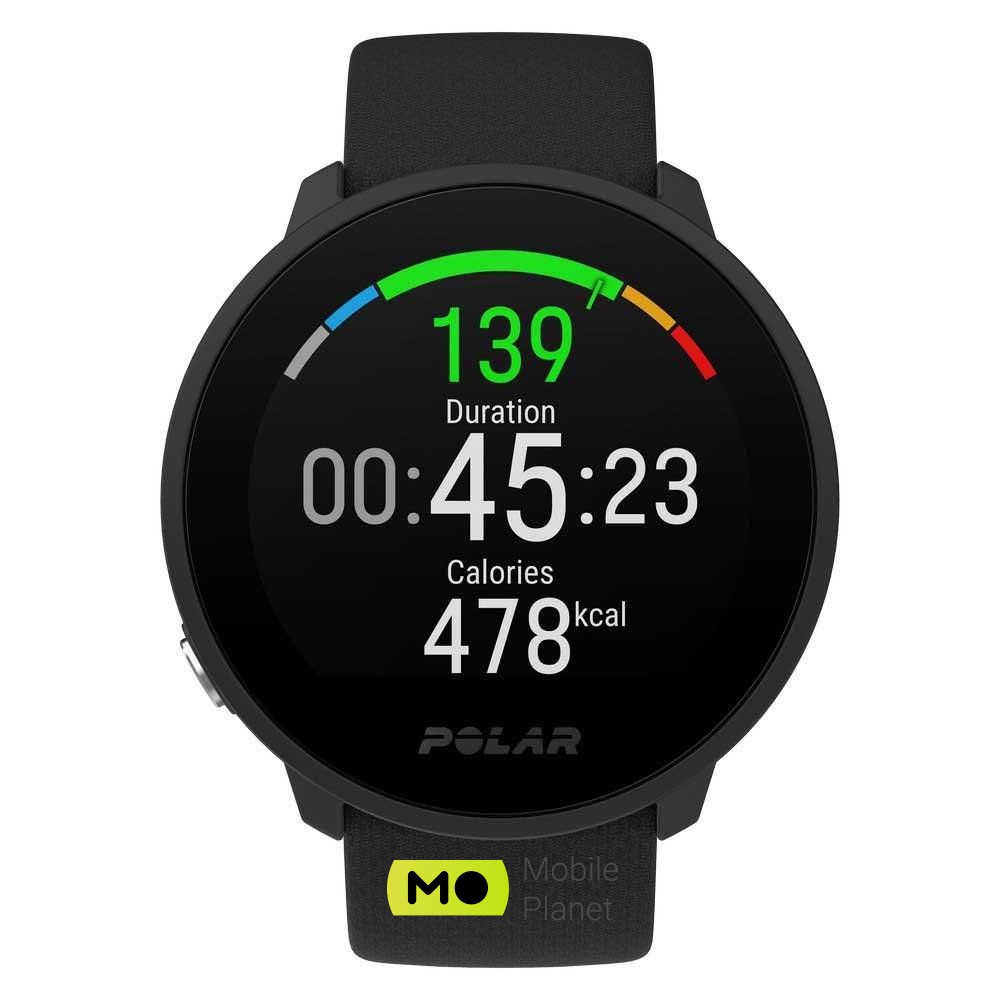 Polar Unite Black S-L (90081801) Пульсометр: + (оптичний);