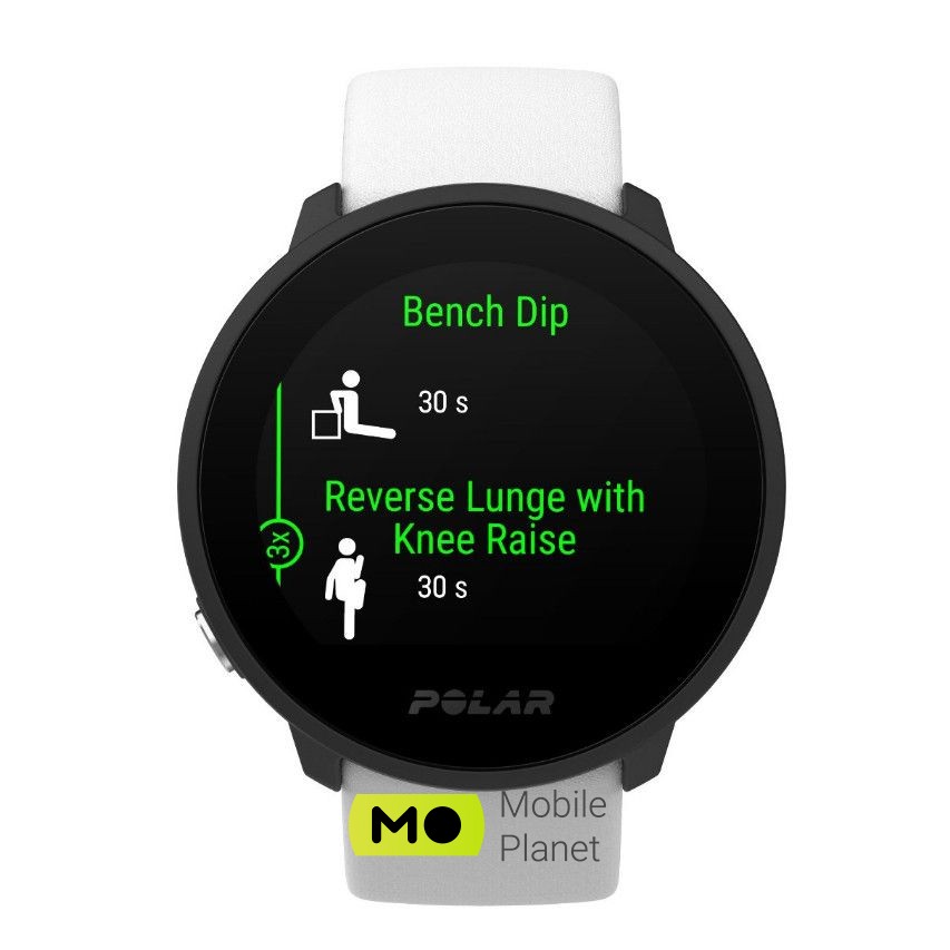 Polar Unite White S-L (90081803 / 900108444) Пульсометр: + (оптичний);