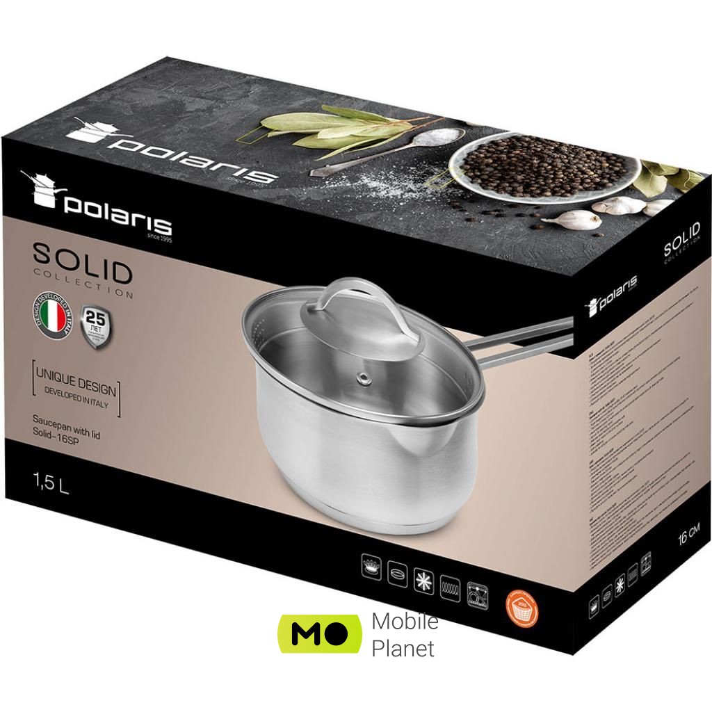 POLARIS Solid 1,5 л (Solid-16SP) (UA) Объём 1.5 л