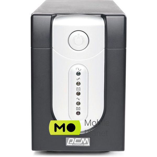 POWERCOM Imperial IMP-1025AP Schuko (UA) Форма вихідного сигналу апроксимована синусоїда