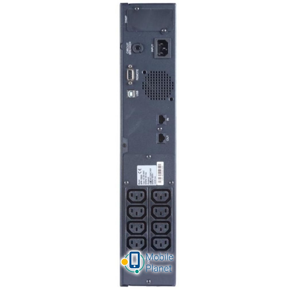Powercom SPR-1500 LCD Powercom (SPR.1500.LCD) (UA) Тип виконання монтований у стійку