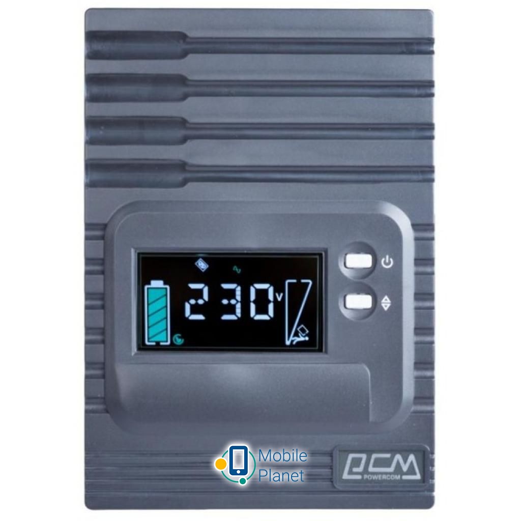 Powercom SPT-1500-II LCD Powercom (SPT.1500.II.LCD) (UA) Клас товару: для домашніх ПК, для