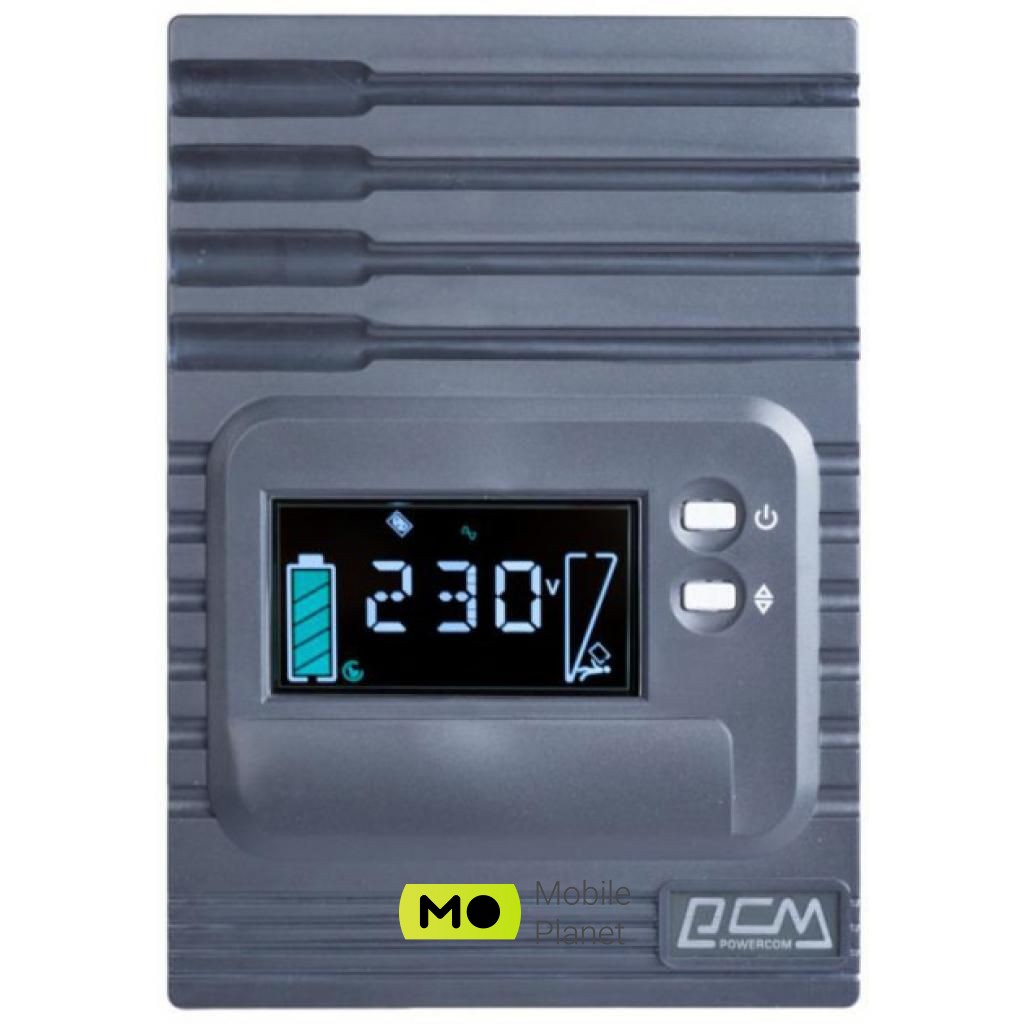 Powercom SPT-2000-II LCD (UA) Потужність, ВА 2000 В*А