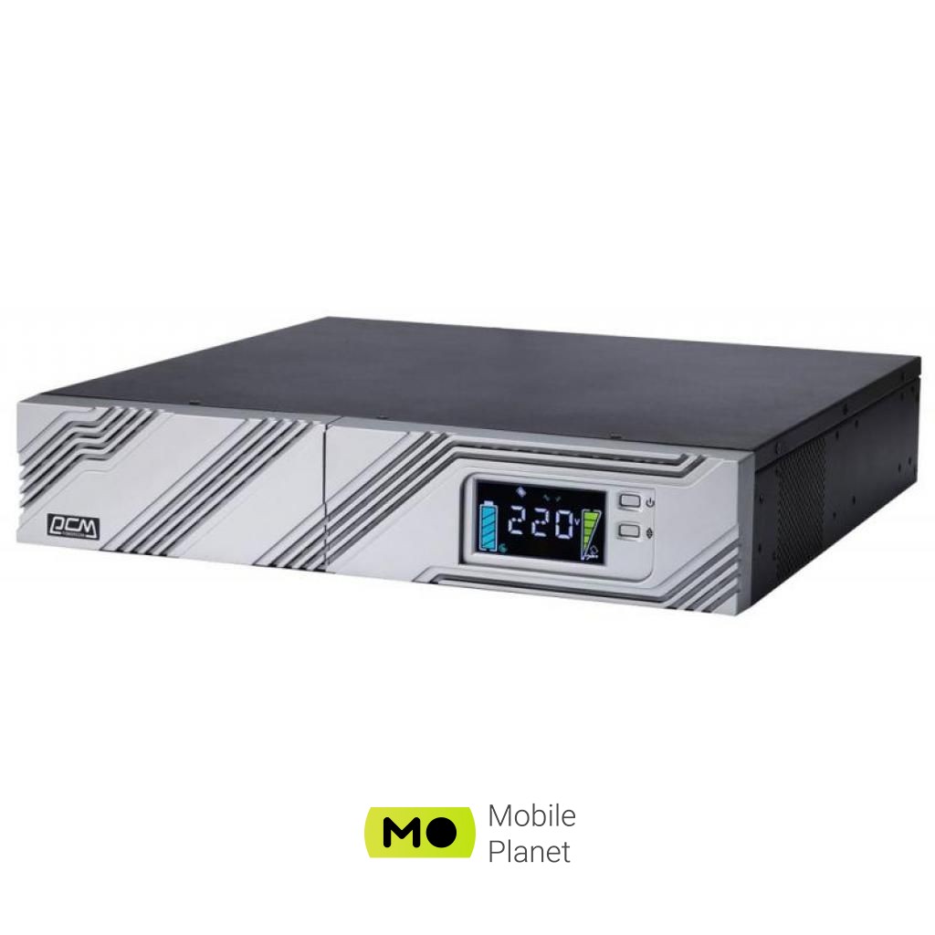 Powercom SRТ-1500A LCD (UA) Потужність, ВА 1500 В*А