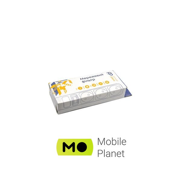 PowerPlant 1.8 м, 3 розетки, 3x1.5мм2 (PPSA10M18S3B) (UA) Номинальное напряжение ~220/230 В