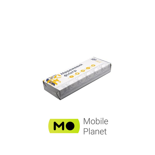 PowerPlant 3 м, 5 розеток, 3x1.0мм2 (PPSA08M30S5) (UA) Номінальна напруга ~220/240 В