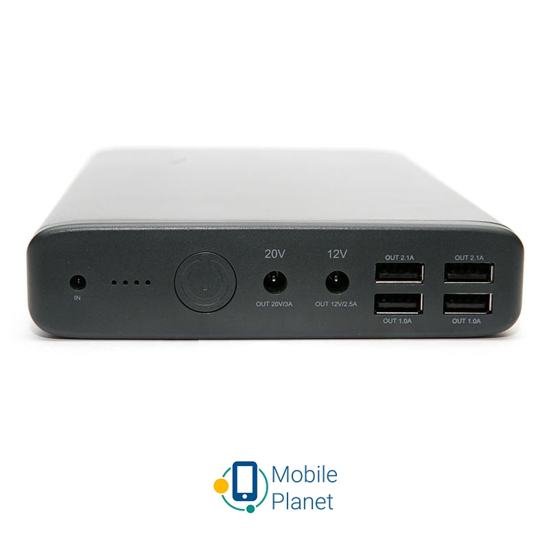 PowerPlant K2 50000mAh Grey (DV00PB0003) (UA) Ємність 50000 мА/год