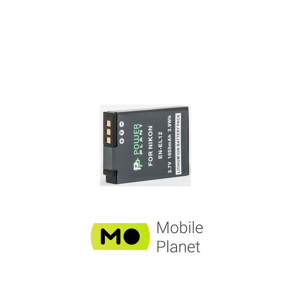 PowerPlant Nikon EN-EL12 (DV00DV1242) (UA) Емкость 1050mAh