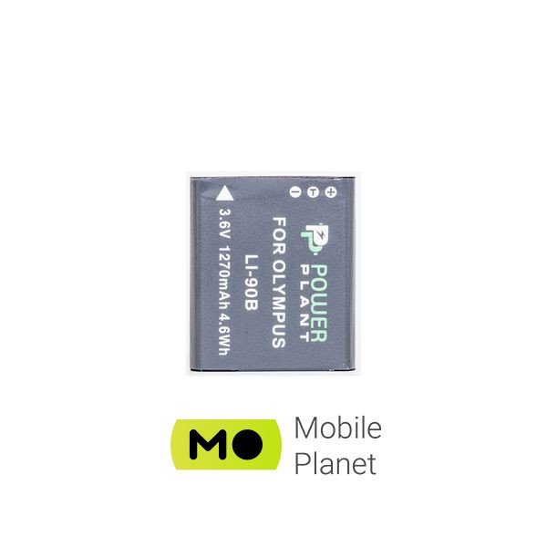 PowerPlant Olympus Li-90B (DV00DV1307) (UA) Емкость 1270mAh