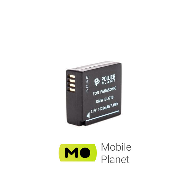 PowerPlant Panasonic DMW-BLG10, DMW-BLE9 (DV00DV1379) (UA) Емкость 1025mAh