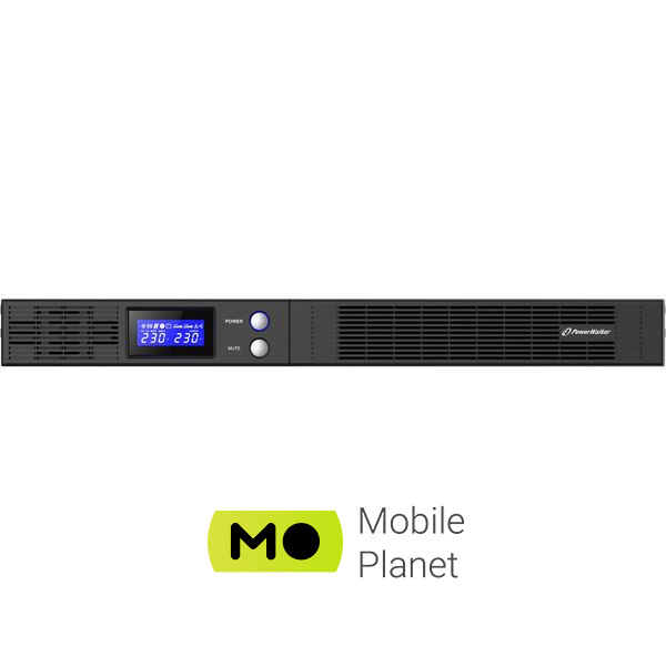 POWERWALKER VI 1500 R1U (10121050) (UA) Форма выходного сигнала правильная синусоида