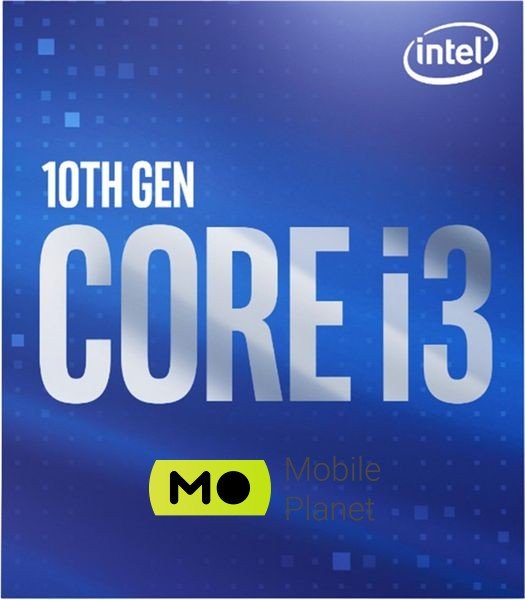 Intel Core i3-10105 BX8070110105 (s1200, 3.7 GHz) Box (UA) Призначення: Для настільних ПК;