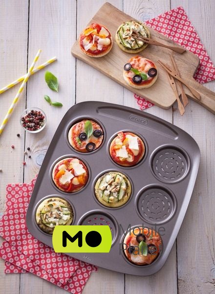 PYREX ASIMETRIA, 9 шт. 6.5 см. (AS09BZ0) (UA) Серія: Asimetria; Тип: Форма; Матеріал