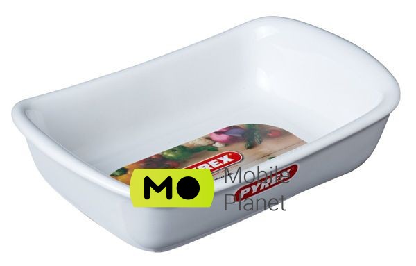 PYREX Supreme white 22х15 см (SU22RR1) (UA) Серія: Supreme; Тип: Форма; Матеріал