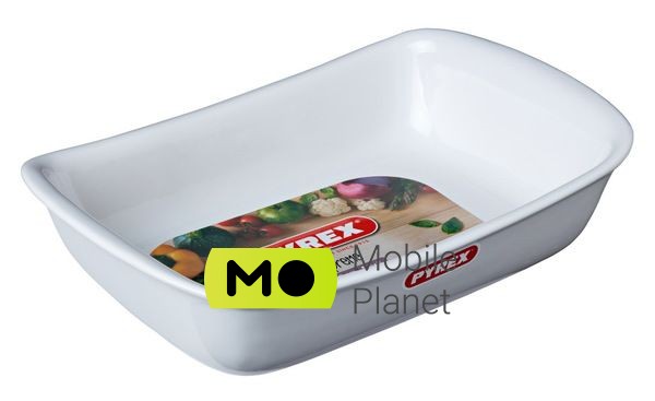 PYREX Supreme white 30х20 см (SU30RR1) (UA) Серія: Supreme; Тип: Форма; Матеріал