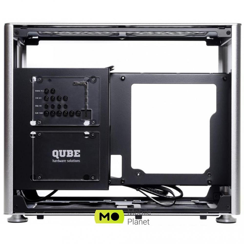 QUBE A4 Silver (QBA4I_WSNU3) (UA) Типоразмер Mini-Tower
