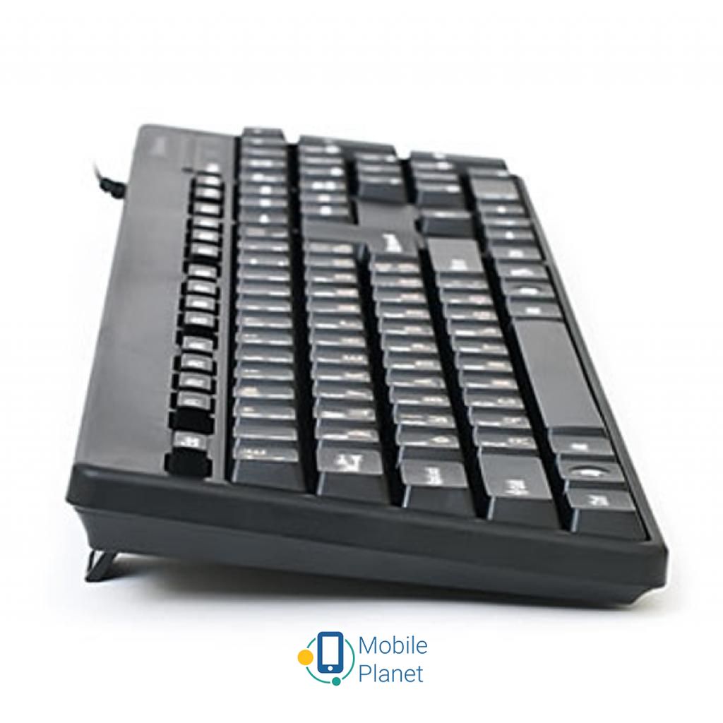 REAL-EL 502 Standard, USB, black (UA) Конструкція мембранна