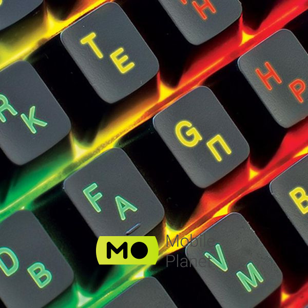 REAL-EL 8700 Gaming Backlit, black (UA) Тип: игровая, проводная, с
