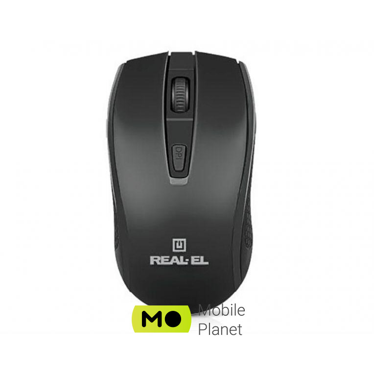 REAL-EL RM-308 Wireless Black (EL123200033) (UA) Назначение: для настольных ПК;