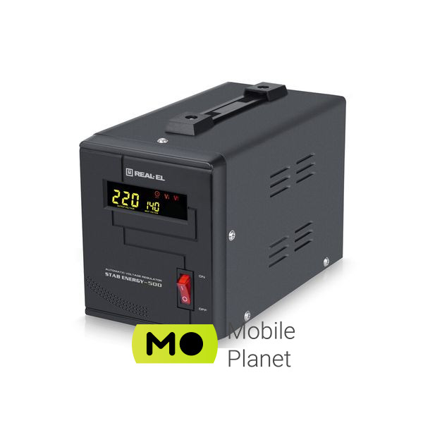 REAL-EL STAB ENERGY-500 (EL122400011) (UA) Максимальное входное напряжение, В 270V