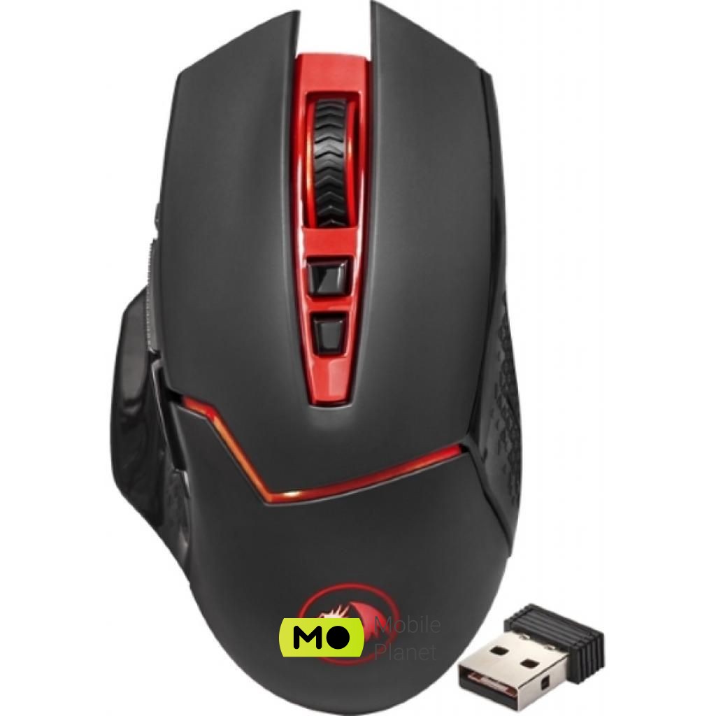 Redragon Mirage IR Wireless Black / Red (74847) (UA) Тип: Бездротові; Підключення: