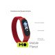 Ремешок для фитнес браслета Armorstandart Braided Solo Loop для Xiaomi Mi Band 4/5/6 Red size S (ARM59182) (UA)