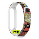 Ремешок для фитнес браслета Armorstandart Superhero для Xiaomi Mi Band 7/6/5 Bat siluet Black (ARM59264) (UA)