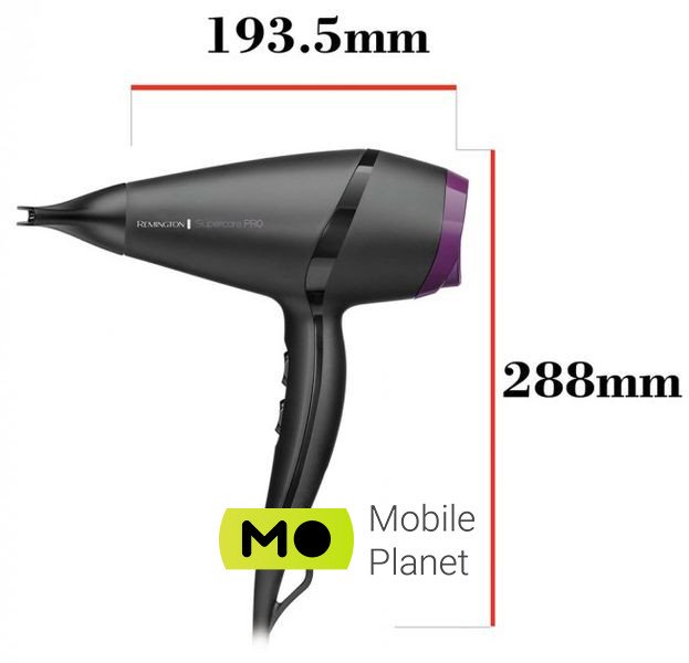 Remington AC7100 Supercare PRO 2100 AC motor Устройство: фен; Мощность: 2100 Вт;