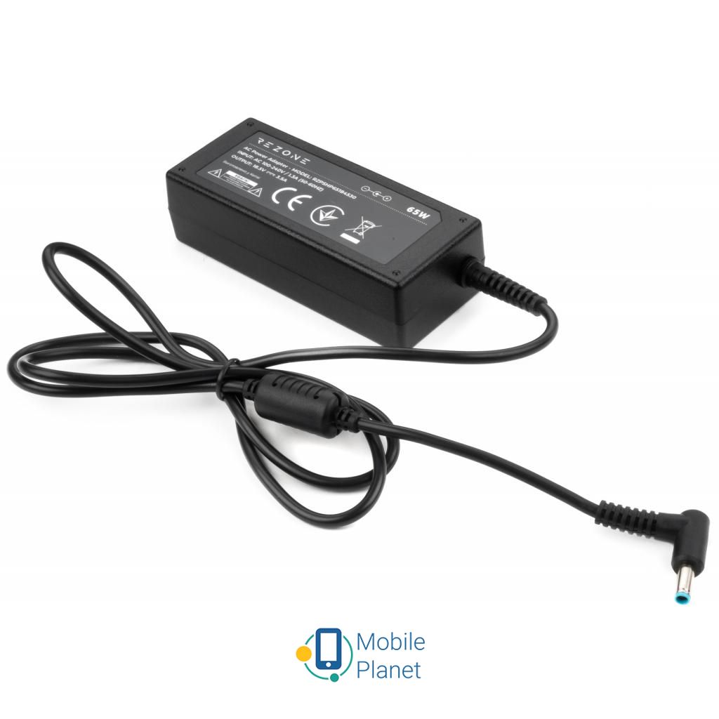 Rezone HP 65W 18.5V 3.5А разъем 4.5*3.0 (RZPSHP65184530) (UA) Совместимость с ноутбуками: HP;