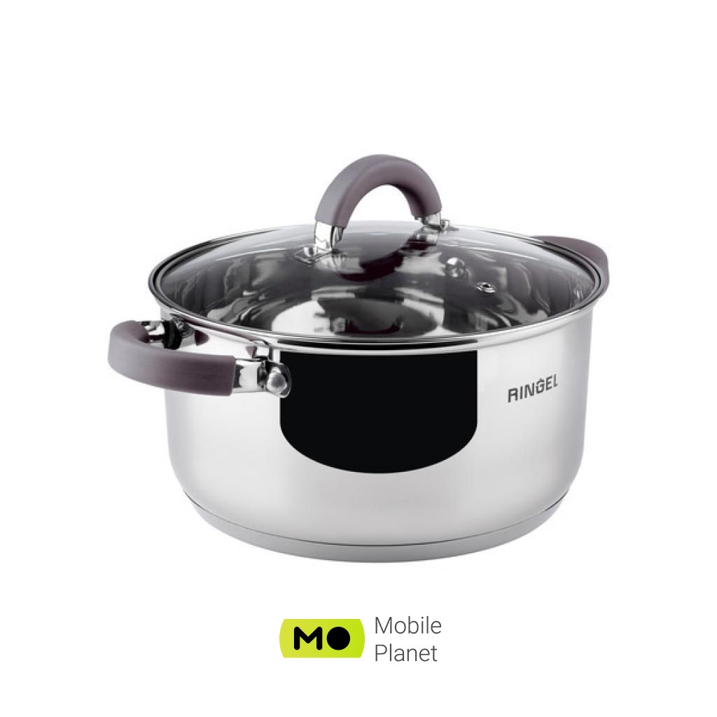 Ringel Meyer з кришкою 4.2 л (RG-2008-22) (UA) Комплектація: традиційна; Форма: