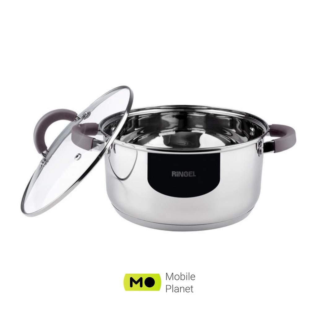 Ringel Meyer з кришкою 4.2 л (RG-2008-22) (UA) Матеріал корпусу нержавіюча сталь
