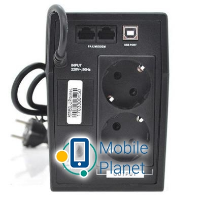 Ritar RTP650L-U (390W) Proxima-L (RTP650L-U) (UA) Класс товара для домашних ПК, базовая защита