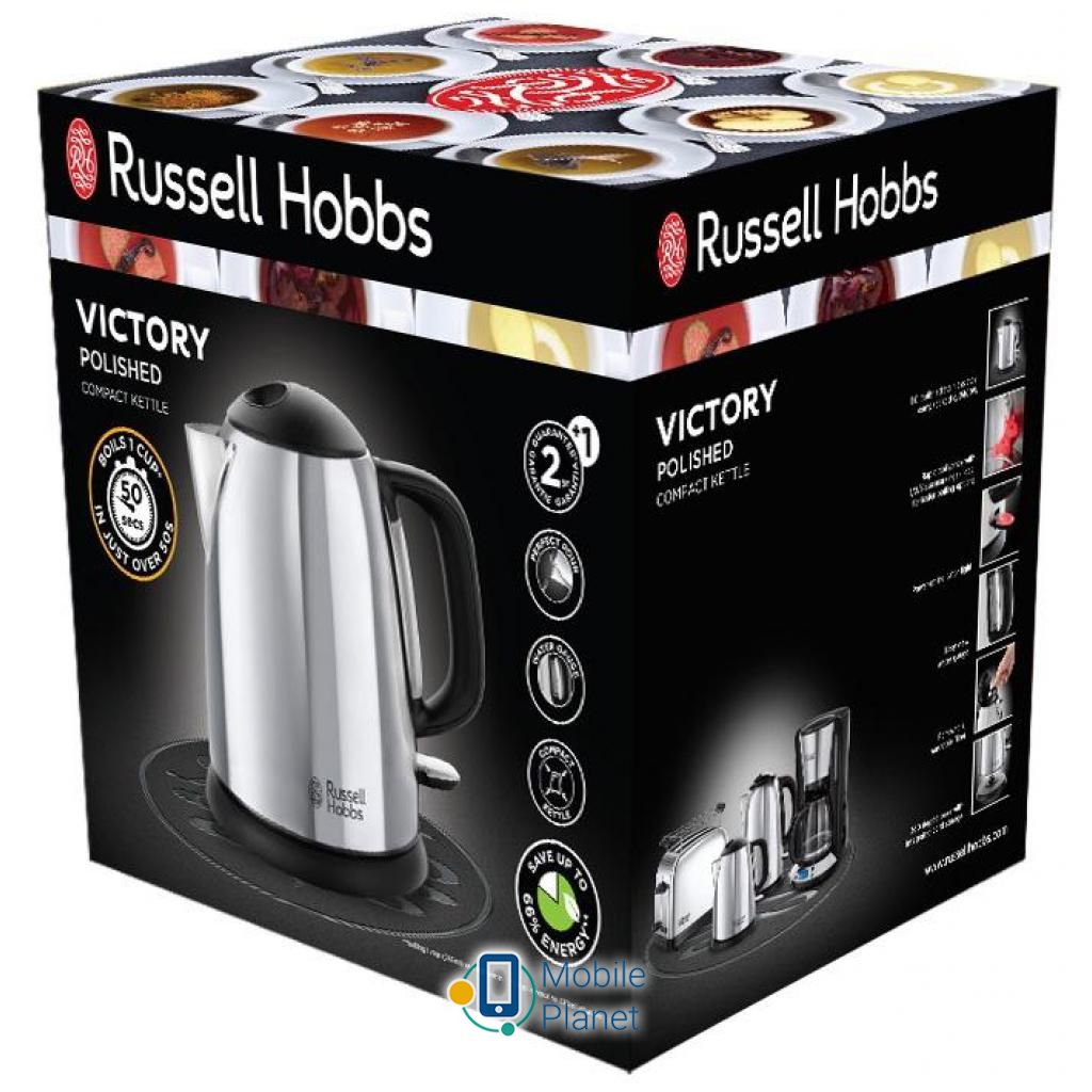 Russell Hobbs 24990-70 Victory Тип: обычный; Объем: 1 л; Мощность: