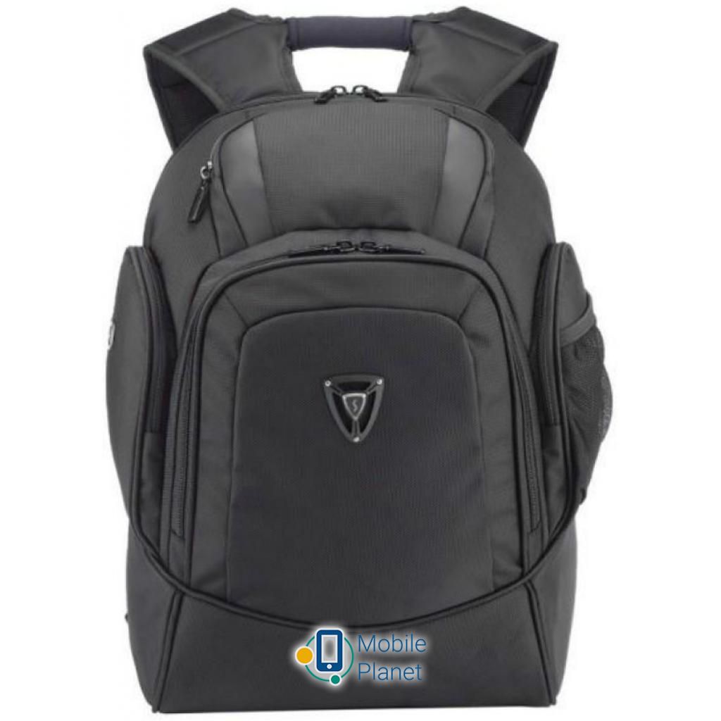 Рюкзак для ноутбука SUMDEX 17 '' Black (PON-399BK) (UA) Спосіб закриття: блискавка;