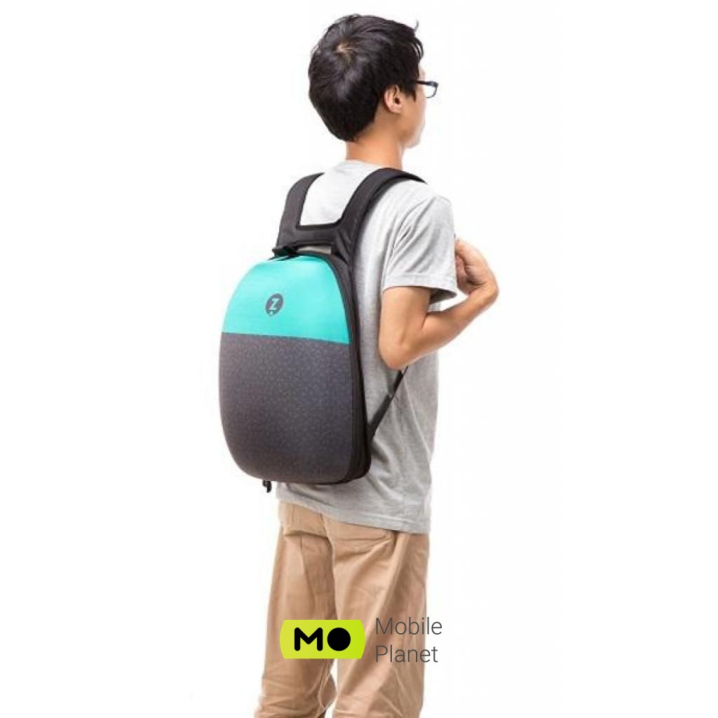 Рюкзак для ноутбука Zipit 14 SHELL BLACKTURQUOISE (ZSHL-BG) (UA) Рекомендований розмір ноутбуку: