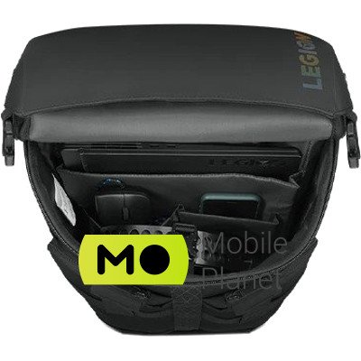 Рюкзак LENOVO Legion Active Gaming Backpack (GX41C86982) (UA) Фиксирующие элементы молния