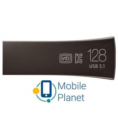 Samsung 128GB Bar Plus Black USB 3.1 (MUF-128BE4/APC) Тип: Високошвидкісні,