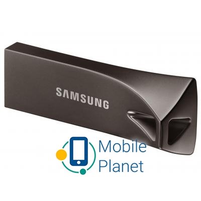 Samsung 128GB Bar Plus Black USB 3.1 (MUF-128BE4/APC) Матеріал корпусу метал