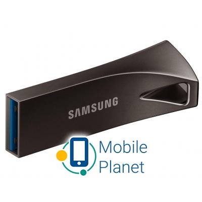 Samsung 128GB Bar Plus Black USB 3.1 (MUF-128BE4/APC) Максимальна швидкість читання  300 Мбайт/сек